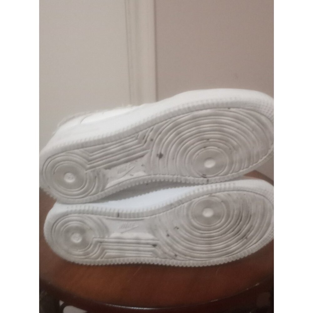 Bling Nike Air Force 1 '07 Shoes with Swarovski Crystal Bedazzled - White Sz 7 - Picture 3 of 13